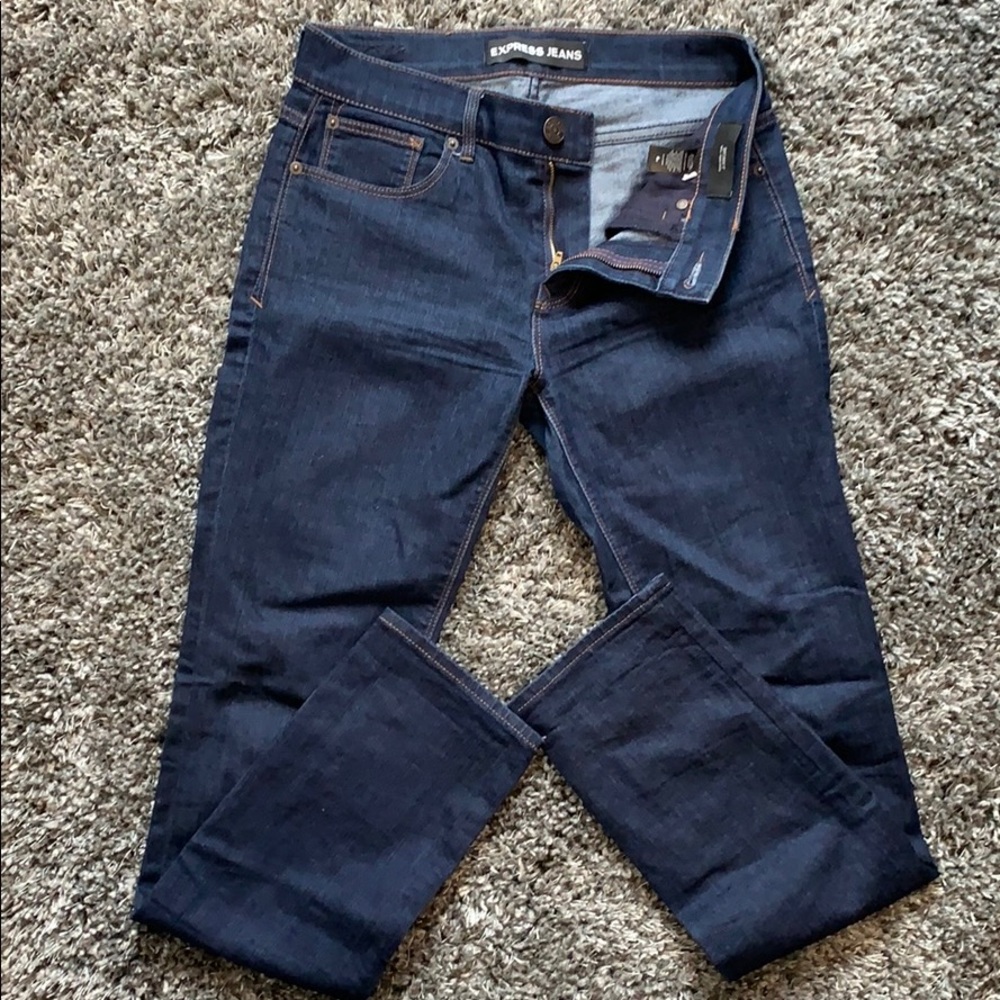 Express Jeans Mia Mid Rise